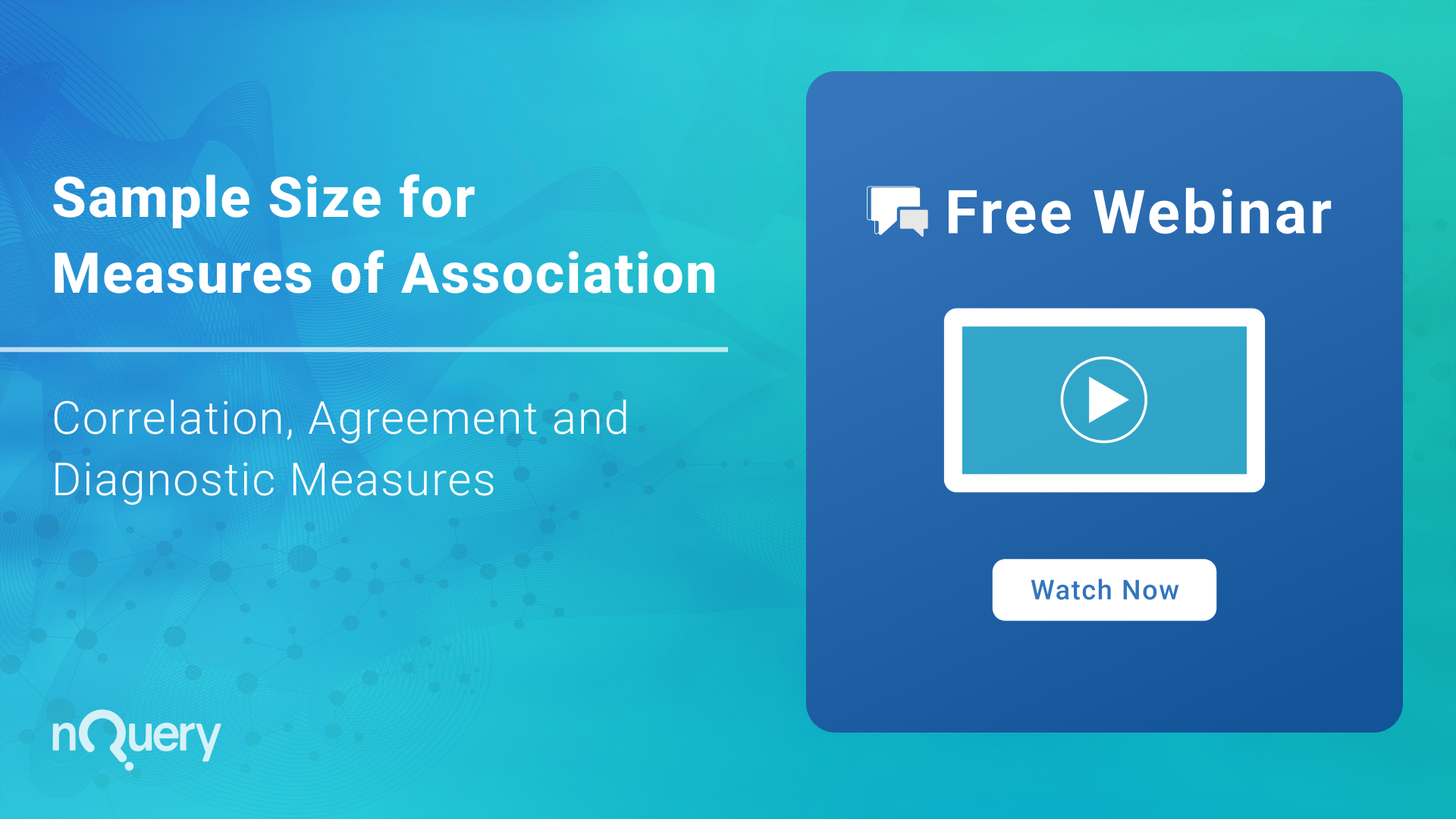 Sample Size For Measures Of Association Webinar